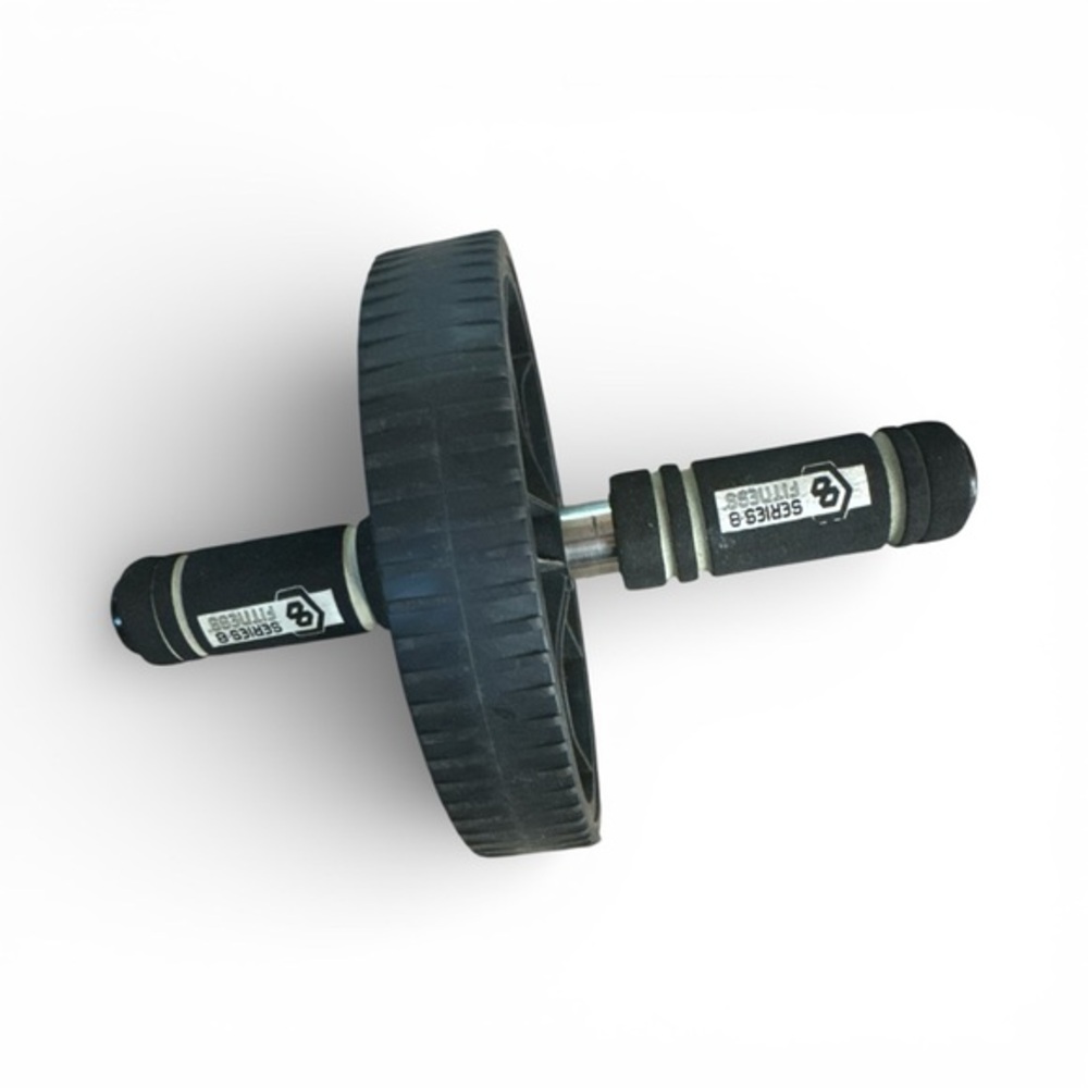 Series 8 Fitness Ab Roller Wheel Workout Home Equipment Abs Training Tool Used